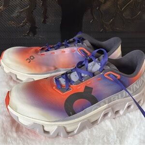 On Running Women's Athletic Shoes - Purple and Orange